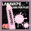 LANA Pen Plus 9000口發光一次性拋棄式電子煙水蜜桃口味開箱，小七電子煙現貨供應，還原初熟蜜桃爆汁感搭配Mesh網芯與650mAh可充電式Type-C，生津去膩大口數潮流口糧指南