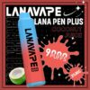 LANA Pen Plus 9000口發光一次性拋棄式電子煙椰子水口味開箱，小七電子煙現貨供應，還原現剖椰水清透感搭配Mesh網芯與650mAh可充電式Type-C，生津去膩大口數潮流口糧指南